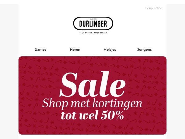 Tot 50% korting op onze mooiste schoenen 🎉