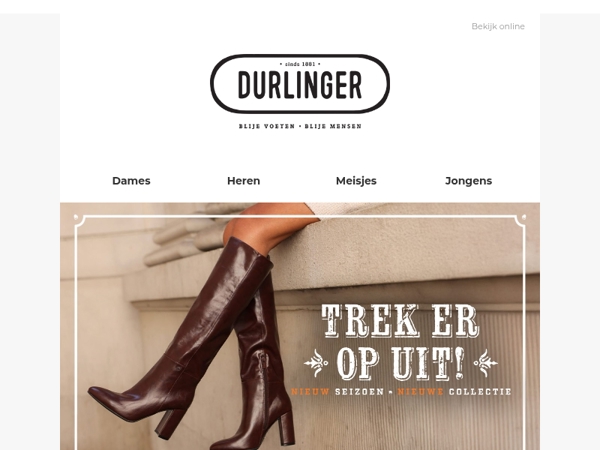 Trek er op uit met de mooiste laarzen!