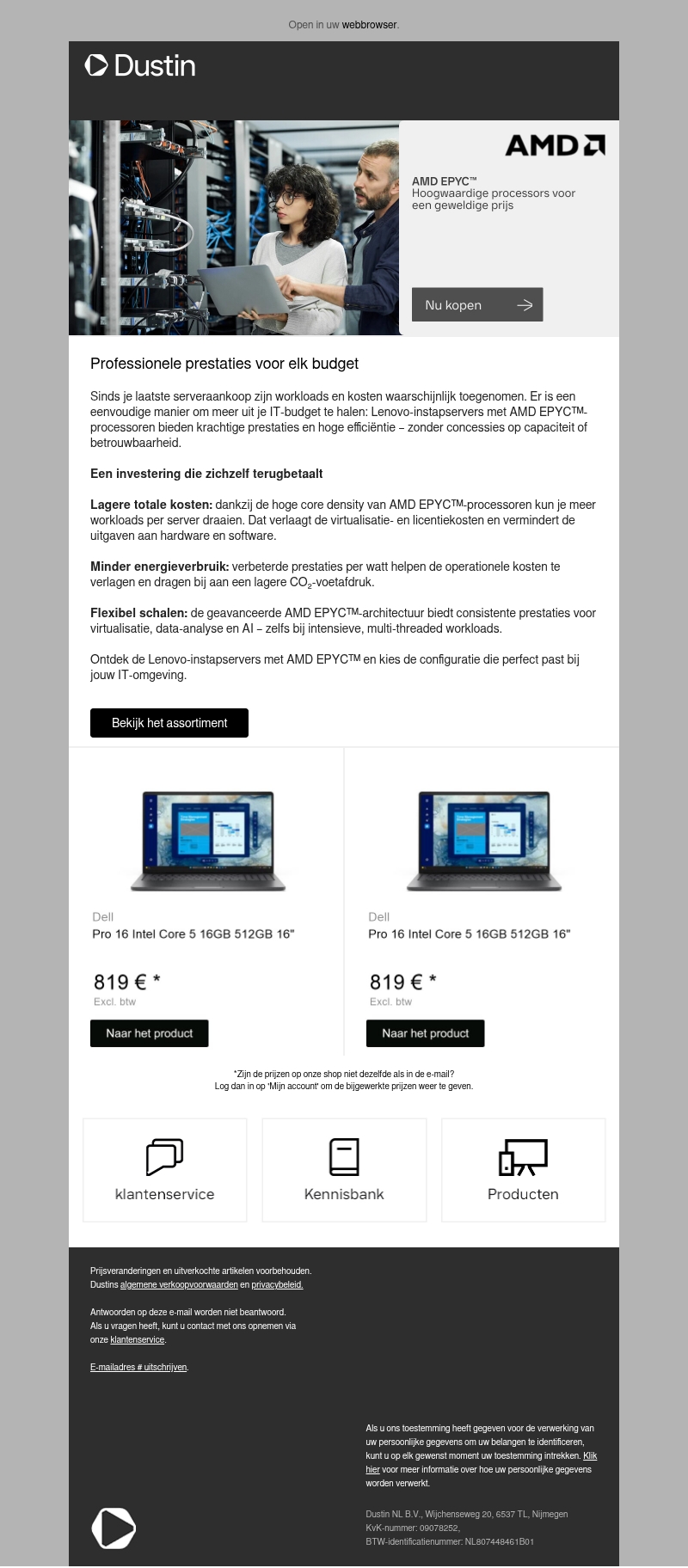 Krachtige servers tegen een scherpe prijs Krachtige servers tegen een scherpe prijs