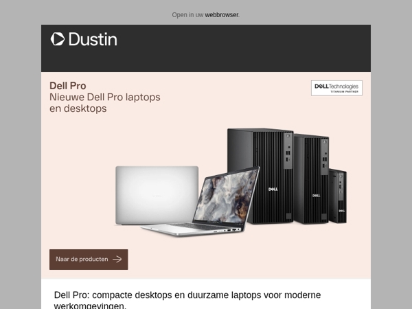 Maak kennis met de nieuwe Dell Pro-familie