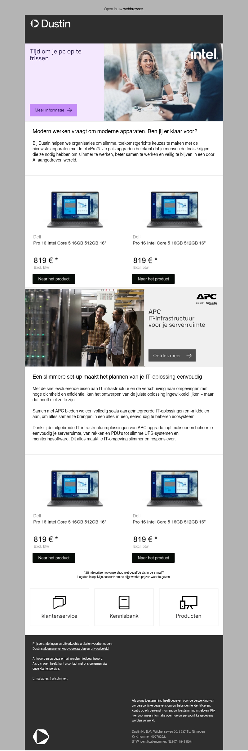 Nu is het tijd om je pc te vernieuwen met Intel vPro® Nu is het tijd om je pc te vernieuwen met Intel vPro®