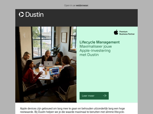 Haal maximale waarde uit Apple devices