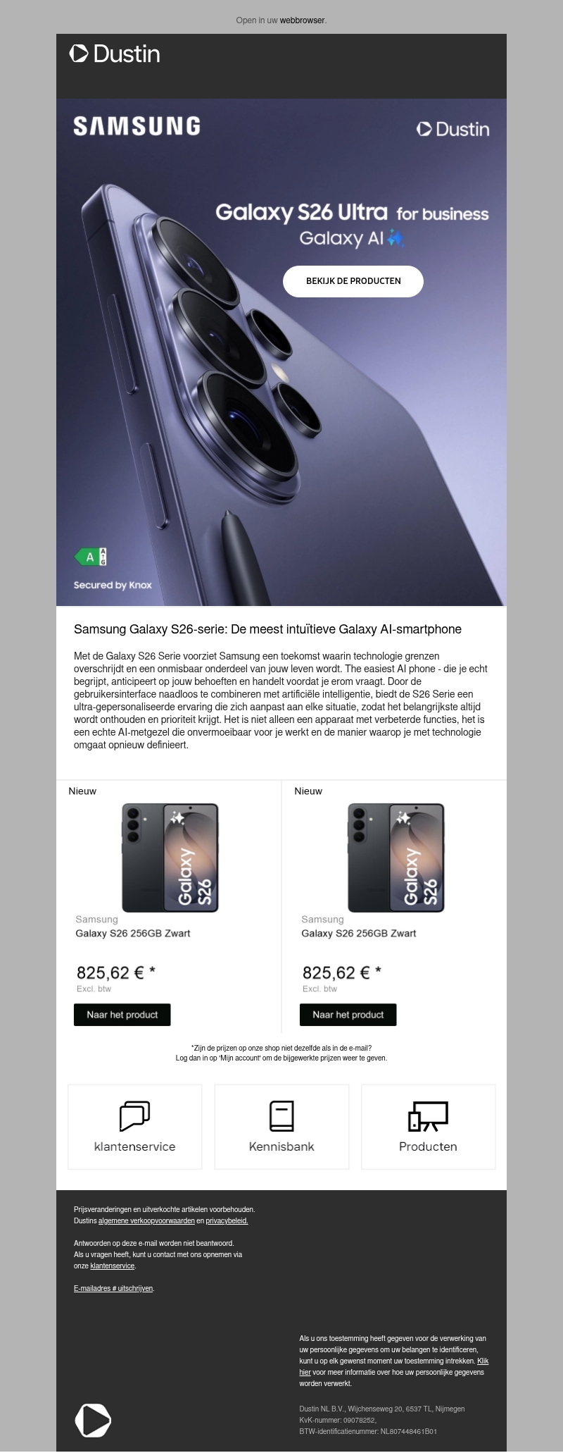 Samsung Galaxy S26-serie: De meest intuïtieve Galaxy AI-smartphone Samsung Galaxy S26-serie: De meest intuïtieve Galaxy AI-smartphone