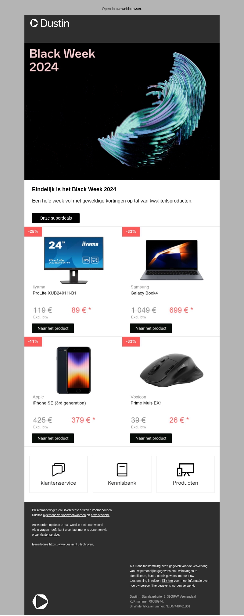 Eindelijk is het Black Week! Eindelijk is het Black Week!