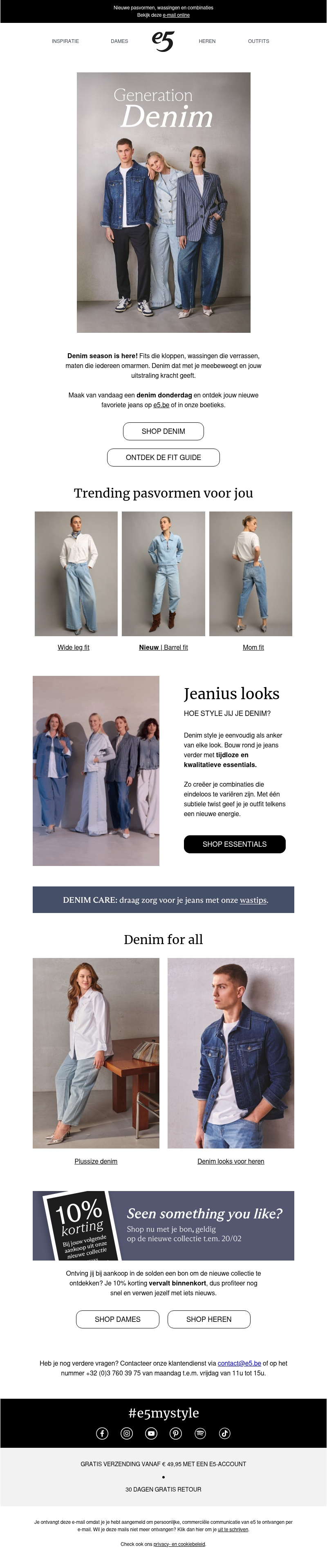 Generation denim | De jeans die bij jou past ๐ Generation denim | De jeans die bij jou past ๐