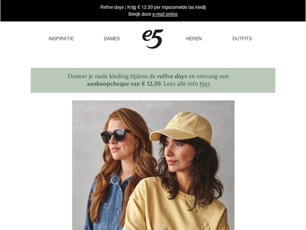 Nieuw bij Louise | Zacht geel & sterk denim