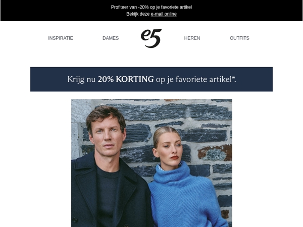 Into the blue | Royaal blauw voor hem & haar