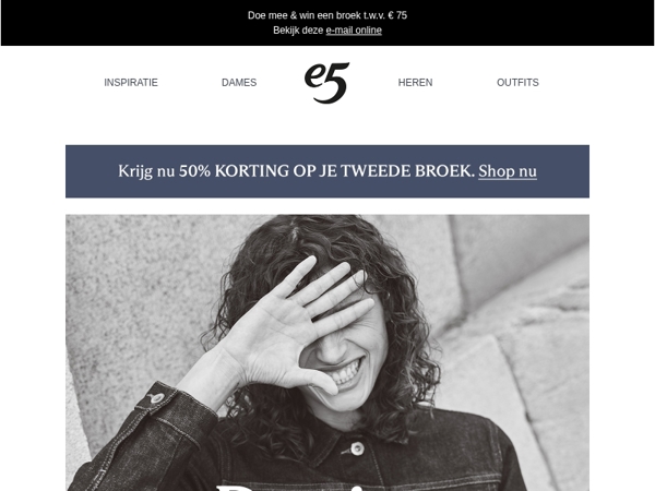 Denim favorieten in een nieuwe look, voor hem & haar