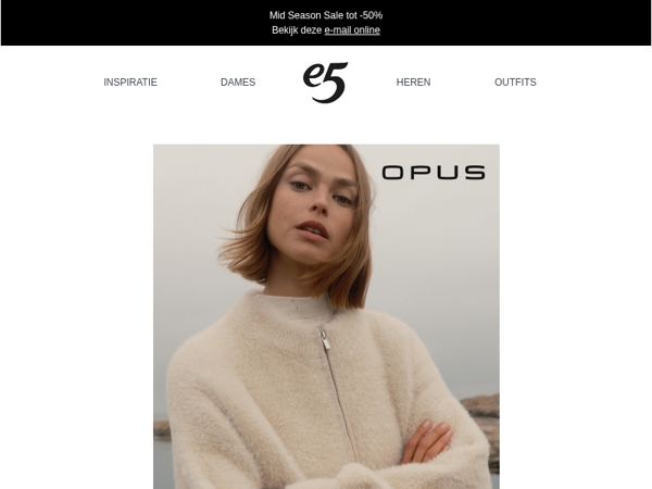 Nieuw bij OPUS | Warm & puur in zachte laagjes