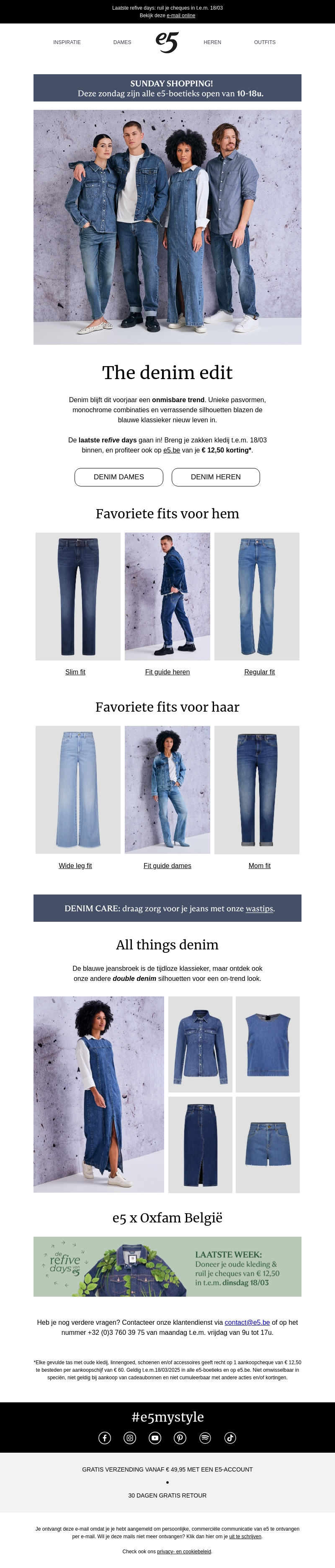 Make your blue jeans talk | Denim in de kijker Make your blue jeans talk | Denim in de kijker