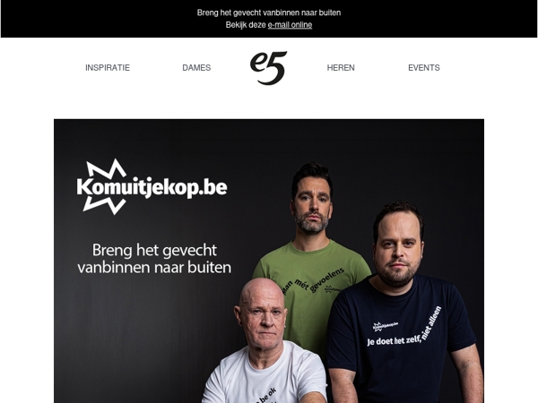 Kom Uit Je Kop - Draag het niet alleen