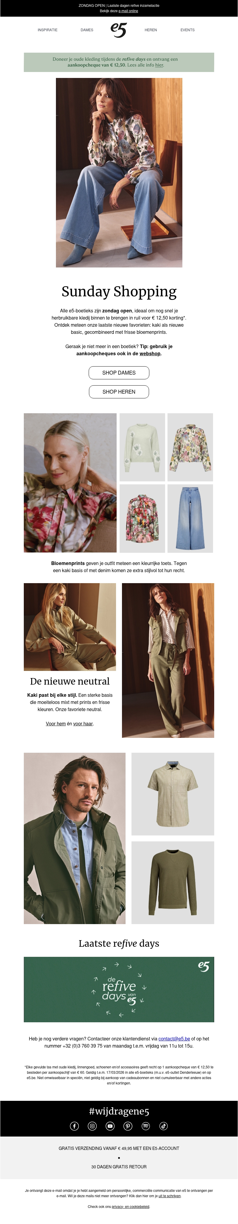 Nieuw | Een unieke voorjaarsmix met bloemen & kaki Nieuw | Een unieke voorjaarsmix met bloemen & kaki
