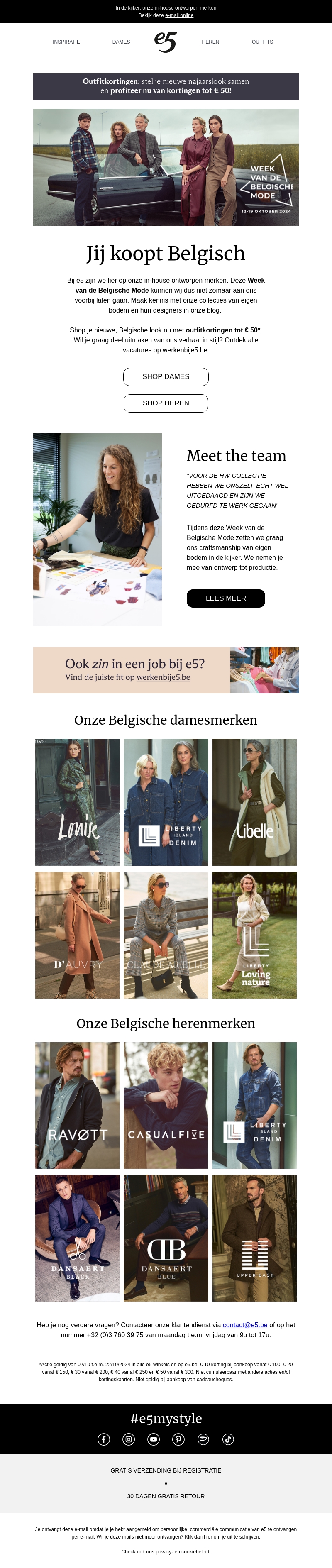 Week van de Belgische Mode Week van de Belgische Mode