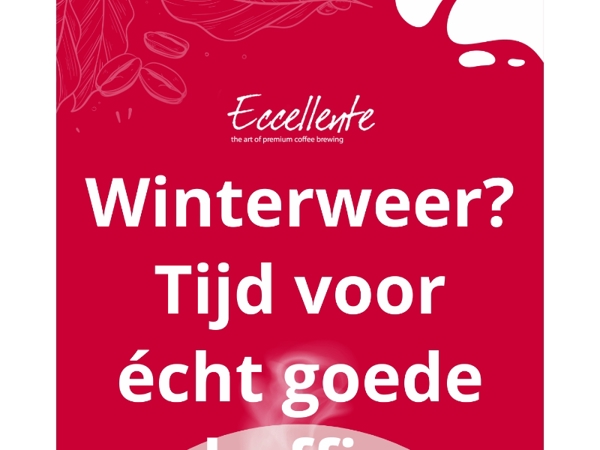 ☕️ Winterweer? Tijd voor écht goede koffie