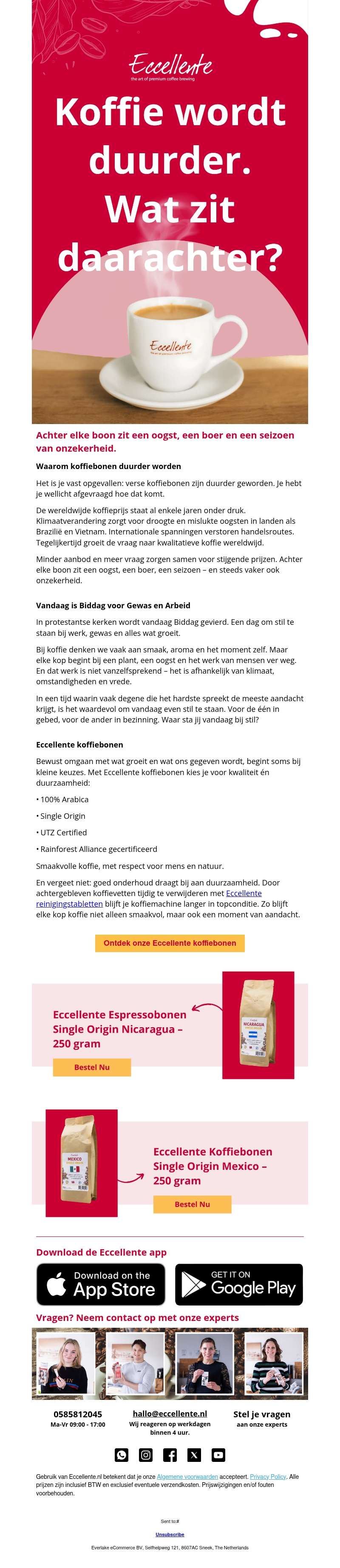 ☕️ Koffie wordt duurder. Wat zit daarachter? ☕️ Koffie wordt duurder. Wat zit daarachter?