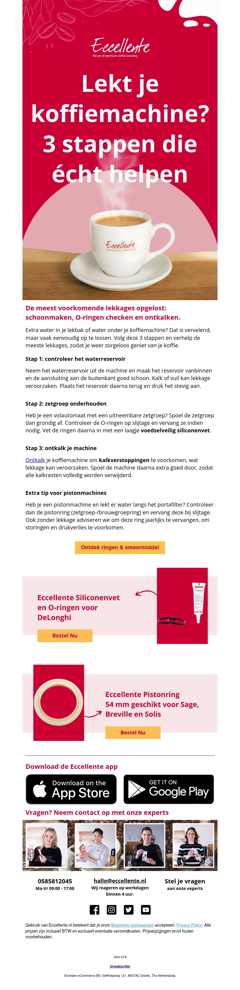 ☕️ Lekt je koffiemachine? 3 stappen die écht helpen ☕️ Lekt je koffiemachine? 3 stappen die écht helpen