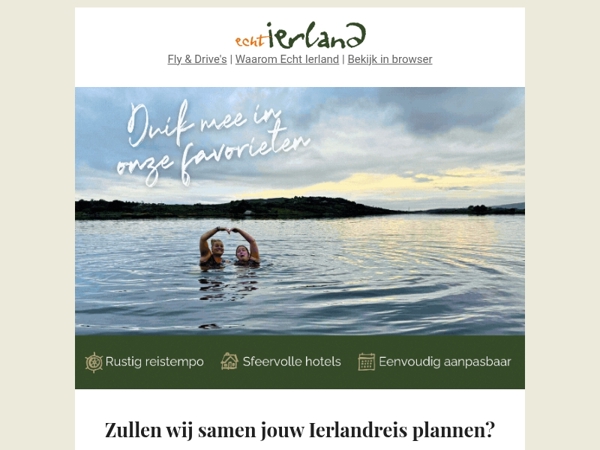 Zullen we samen jouw Ierlandreis voor 2026 plannen🍀
