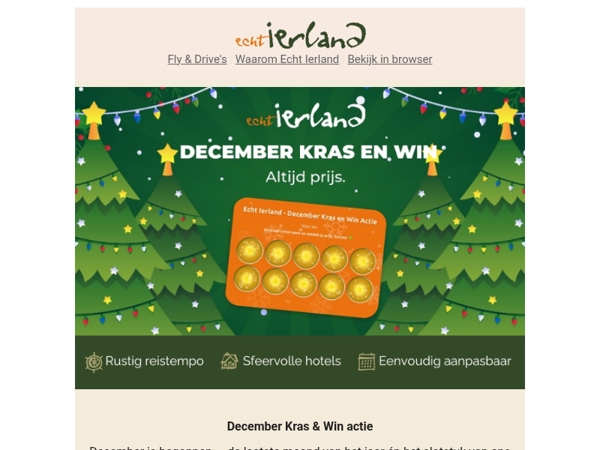 Begin december warm, vol voorpret en voordeel