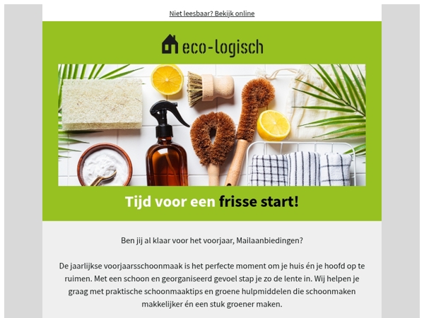 💚🏡 Schoonmaken met een goed gevoel