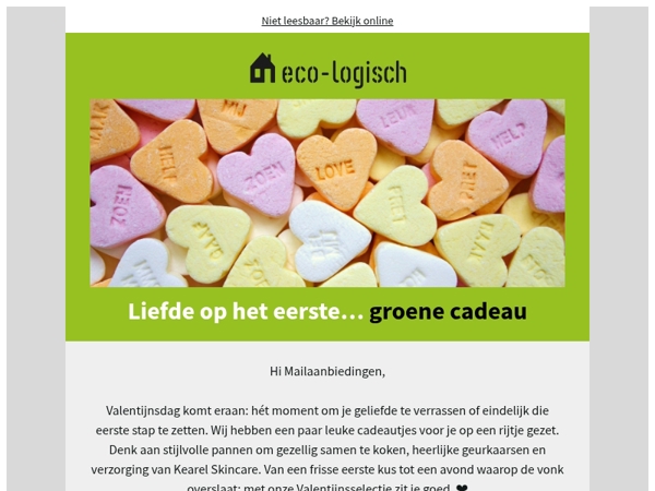 💚🏡 Iemand verrassen deze Valentijn? ❤️