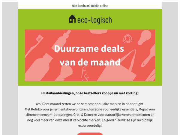 💚🏡 Shop onze bestsellers nu met korting! 💫