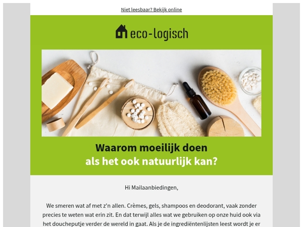💚🏡 Waarom zou je overstappen op natuurlijke verzorging?