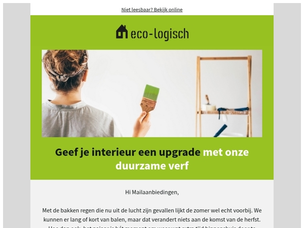 💚🏡 Maak van je huis een groen thuis!