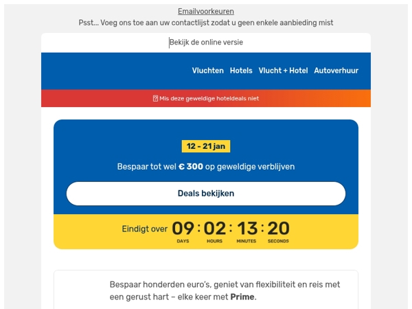 Hotel Days: bespaar tot wel € 300 🎉