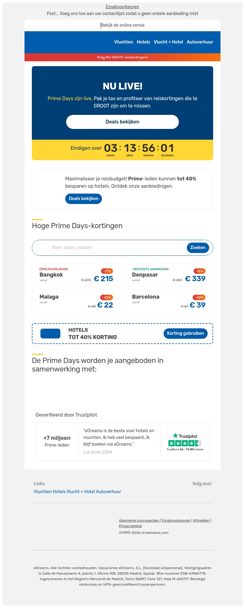 ๐ฅ De Prime Days zijn aangebroken - je aanbiedingen wachten op je ๐ฅ De Prime Days zijn aangebroken - je aanbiedingen wachten op je