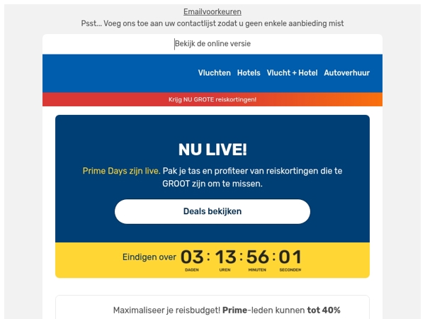 💥 De Prime Days zijn aangebroken - je aanbiedingen wachten op je