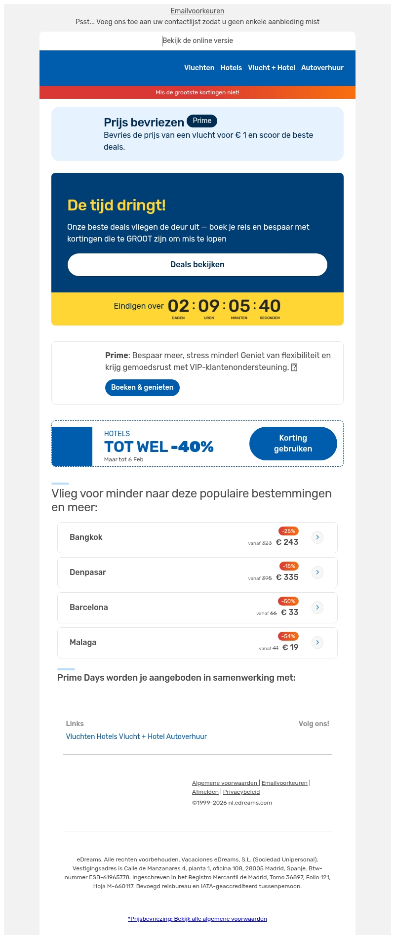 ⏰ Nog op zoek naar de beste Prime Days-deal ⏰ Nog op zoek naar de beste Prime Days-deal