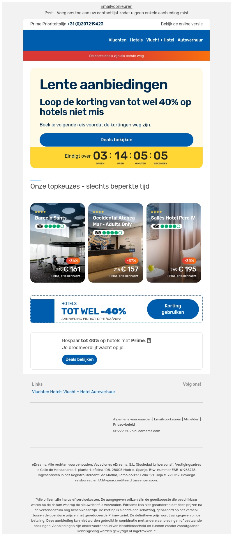 🌸 Tot 40% korting op accommodati 🌸 Tot 40% korting op accommodati