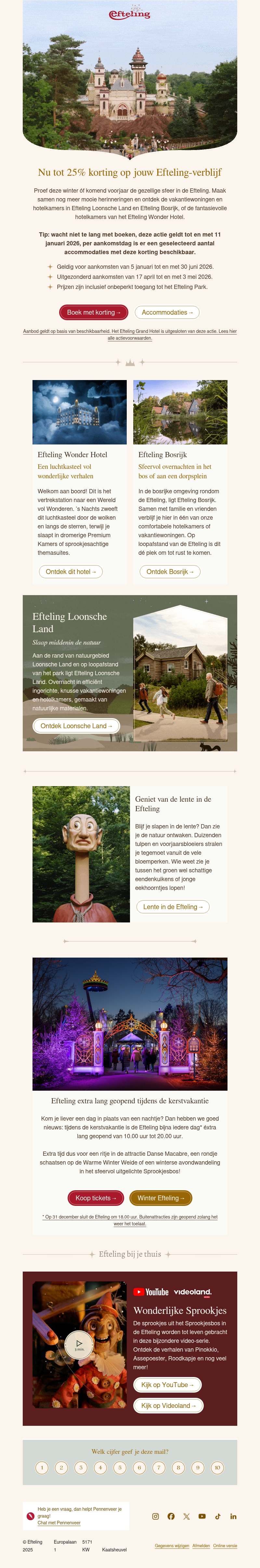 erik, profiteer nú: tot 25% korting op jouw verblijf in de Efteling erik, profiteer nú: tot 25% korting op jouw verblijf in de Efteling