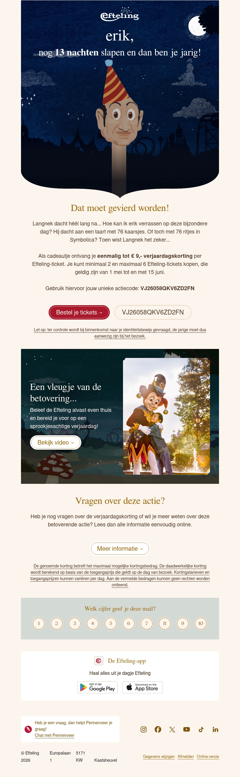 erik, alvast een bijzonder verjaardagscadeau voor jou! erik, alvast een bijzonder verjaardagscadeau voor jou!