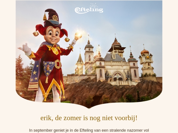 erik, ontdek de nieuwe attractie | Alleen deze week nog tot 25% korting