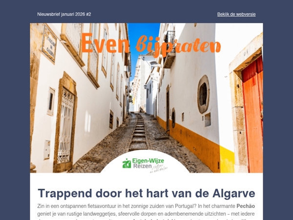 Ontdek de Algarve vanaf je fiets