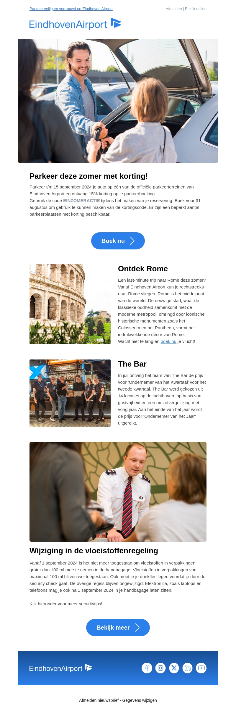 Parkeer deze maand met korting! 🚘 Parkeer deze maand met korting! 🚘