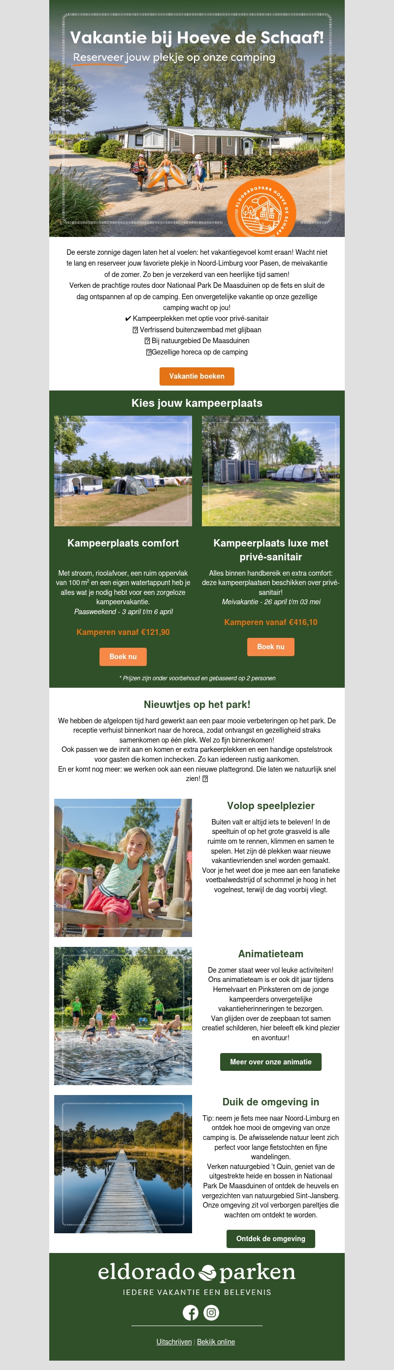 Kom genieten bij Camping Hoeve de Schaaf! 🌼 Kom genieten bij Camping Hoeve de Schaaf! 🌼