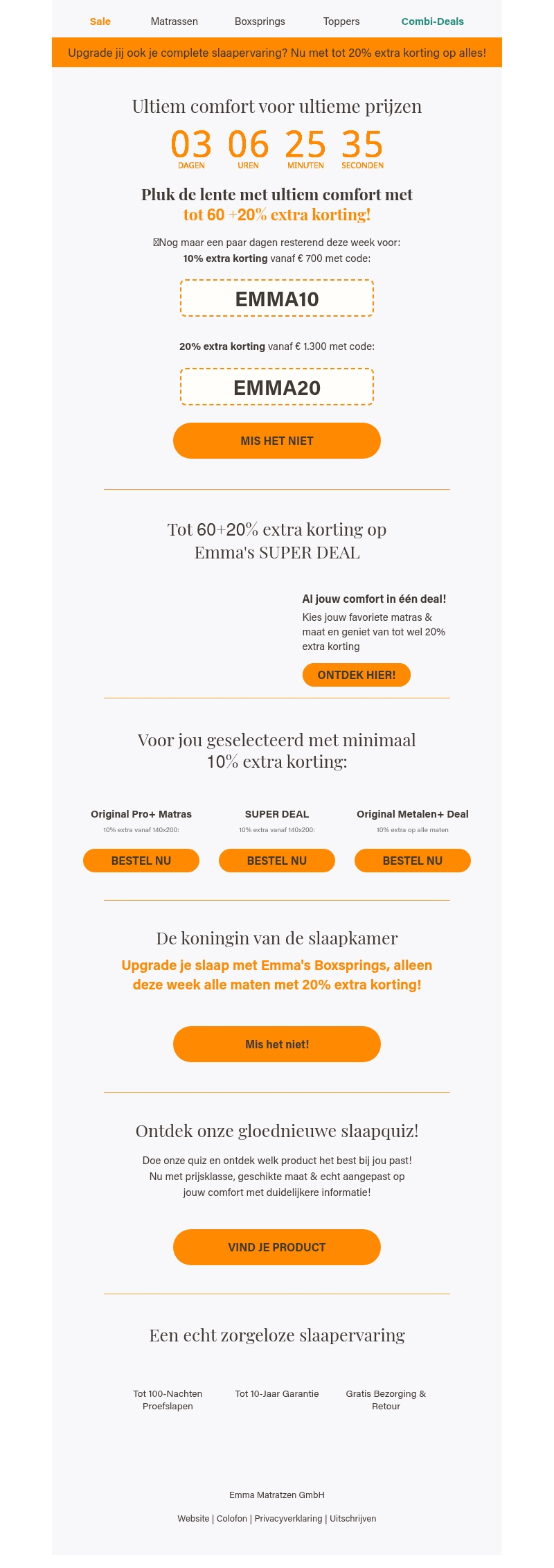 60+20% extra korting op alles! 60+20% extra korting op alles!