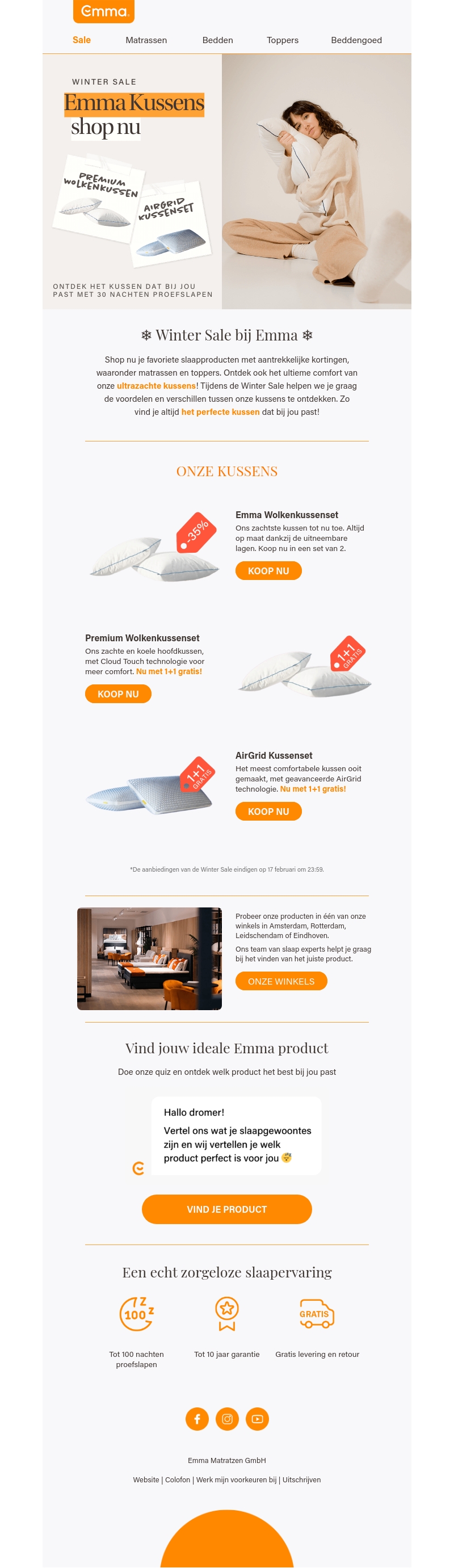 Tijd voor een nieuw kussen? Tijd voor een nieuw kussen?