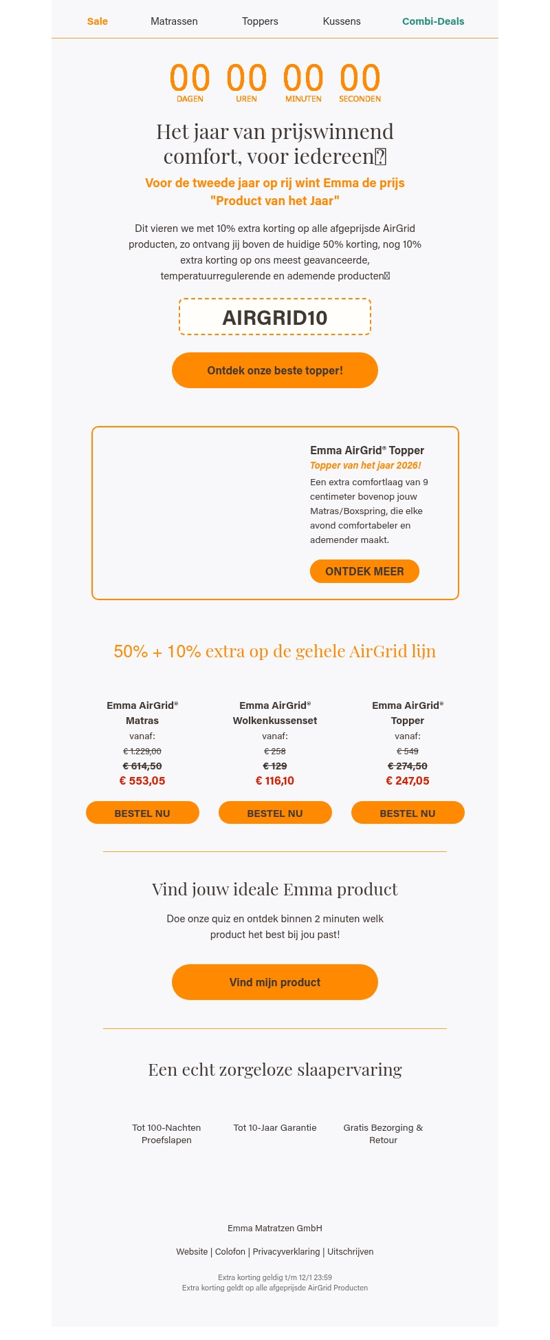 10% extra korting! Emma is weer prijswinnend💤💤 10% extra korting! Emma is weer prijswinnend💤💤