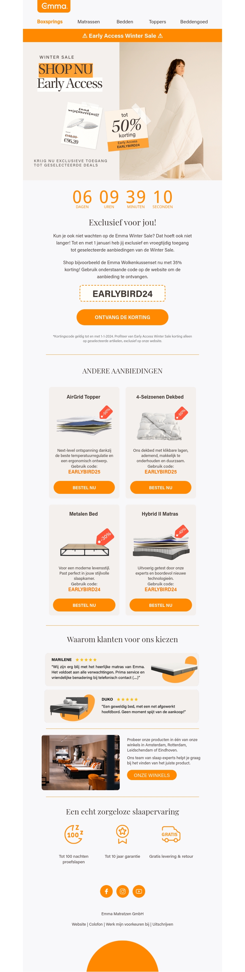 Voor De Vroege Vogels: Early Access Winter Sale! Voor De Vroege Vogels: Early Access Winter Sale!