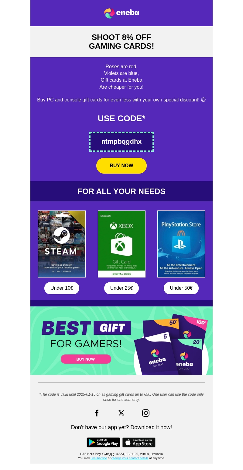 Discount, anyone? π Discount, anyone? π