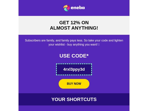 Family pays less 😉