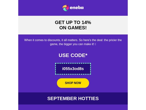 How big do you like your discounts?💥