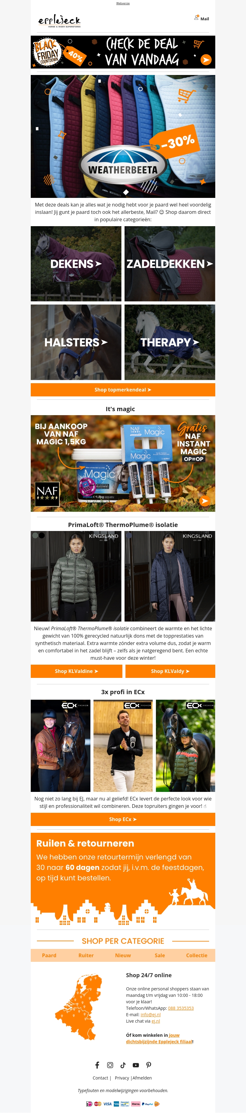 Dikke korting op Bucas & Weatherbeeta Dikke korting op Bucas & Weatherbeeta