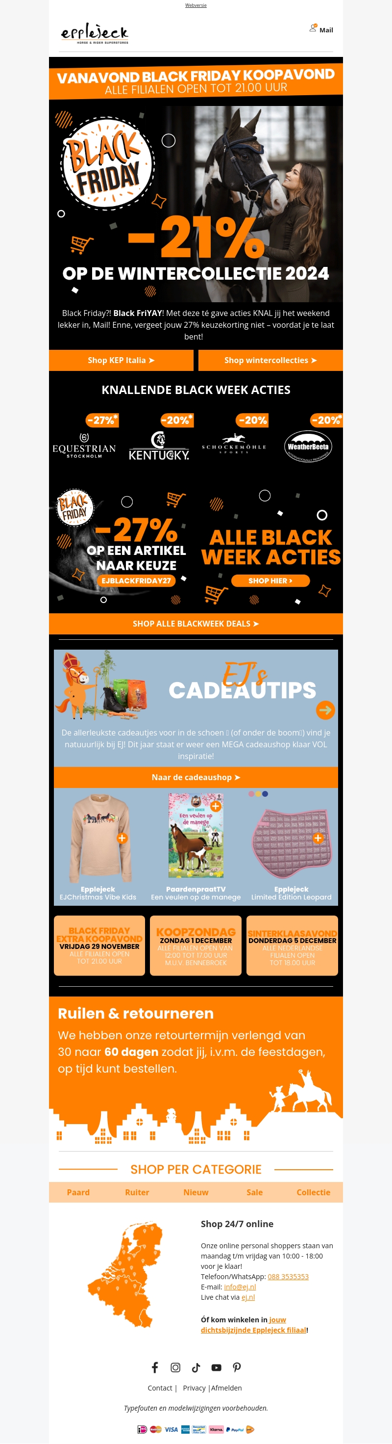 ITβS HERE π€ Black Friday bij Epplejeck! ITβS HERE π€ Black Friday bij Epplejeck!