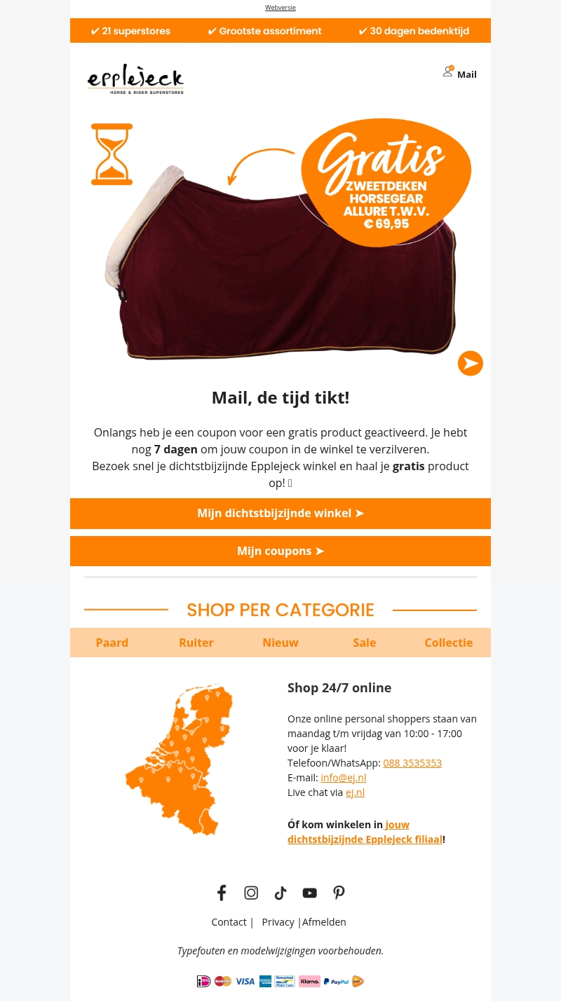 ⌛ Let op Mail: jouw coupon vervalt bijna! ⌛ Let op Mail: jouw coupon vervalt bijna!