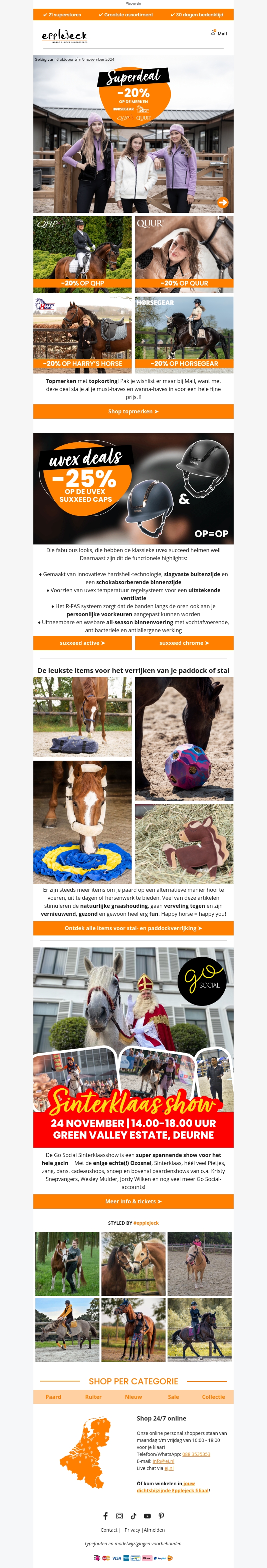 Mail, er staat een hele leuke actie voor je klaar! Mail, er staat een hele leuke actie voor je klaar!