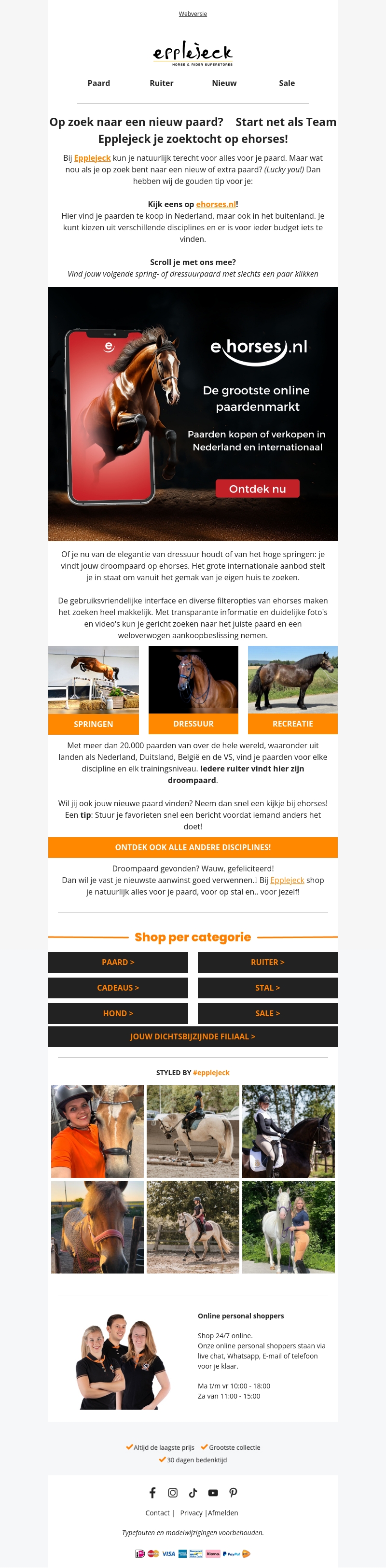 Mail, op zoek naar jouw nieuwe droompaard? đĻ Mail, op zoek naar jouw nieuwe droompaard? đĻ